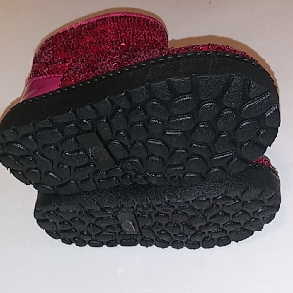 Girls Winter Sequined Boots Size 5.5 - Picture 8 of 9